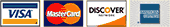 Secure server for Visa, Mastercard, Discover, and American Express